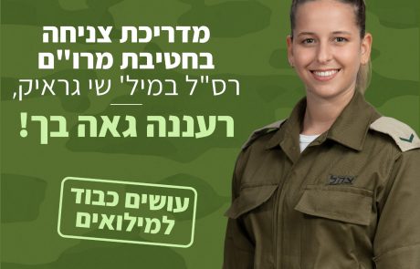מוקירים את חילי המילואים