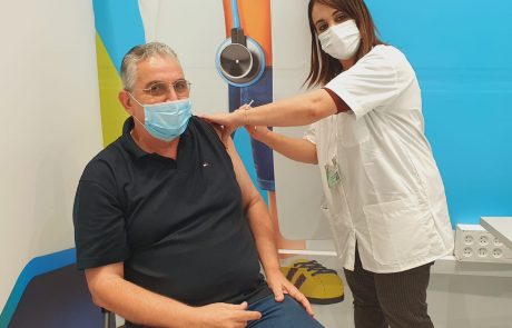 מבצע חיסון השלישי כנגד קורונה במחוז שרון שומרון של כללית
