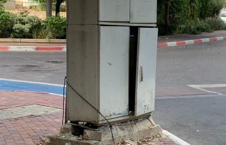 בעקבות פניית רעננה ניוז יוחלף ארון בזק מסוכן